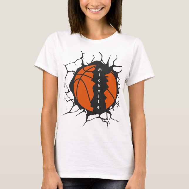 T-shirt Basketball (Personnalisable) (Devant)