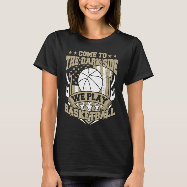 T-shirt Basketball Player Basketballer Sports funny quote  (Devant)