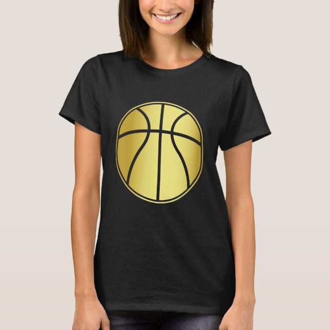 T-shirt Basketball Player - Trophy Game Coach Sports Lover (Devant)