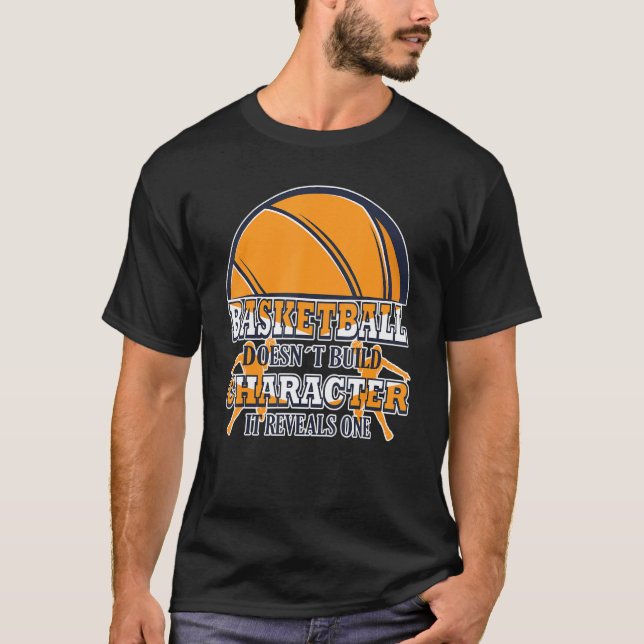 T-shirt Basketball Players Basketball Team Graphic Sports  (Devant)
