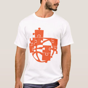 T-shirt basketball puzzle ballon 1