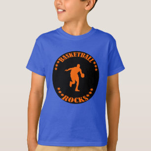 T-SHIRT BASKETBALL ROCKS !