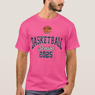 T-shirt Basketball Senior 2025 Graduation Class Of 2025 Gr