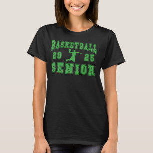 T-shirt Basketball Senior Night Basketball Senior 2025 Gra