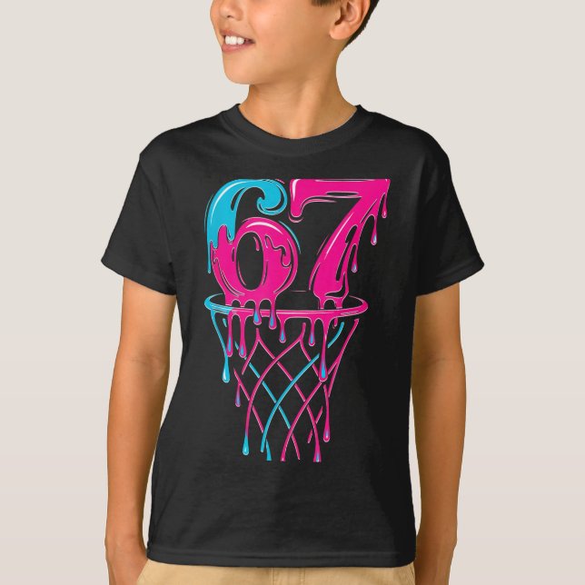 T-shirt Basketball Sept 7 Alpha Gen Drip Six 67 6 (Devant)