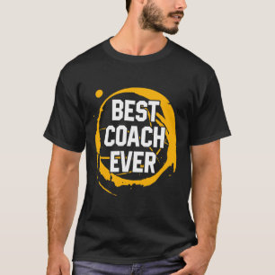 T-shirt Basketball Sport Cadeau Meilleur Entraîneur Jour A