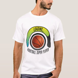 T-shirt basketball super player loading barre progression