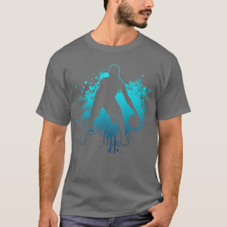 T-shirt Basketball Vintage Bball Player Coach Sports Balle