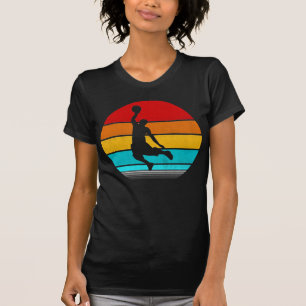 T-shirt basketball vintage rétro