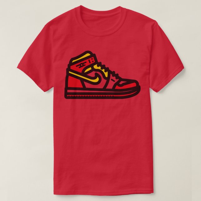 T-shirt Baskets de basket-ball Hawks (Design devant)
