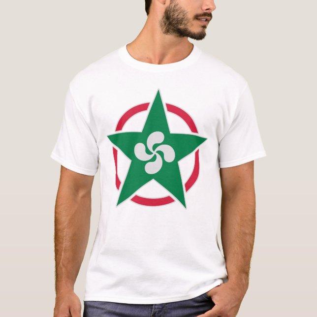 T-shirt Basque star (Devant)