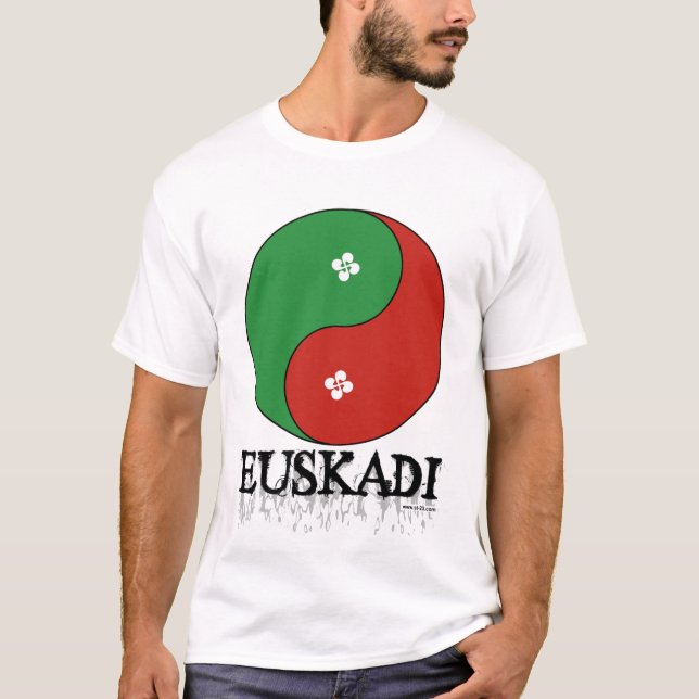 T-shirt Basque ying yang (Devant)