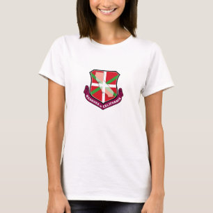 T-shirt Basques en Californie, manteau d'Ikurriña des bra