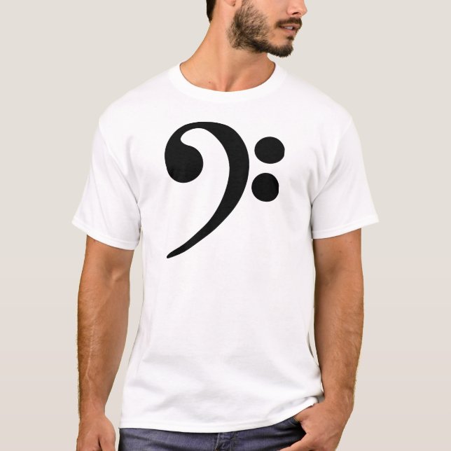 T-shirt Bass clef (Devant)