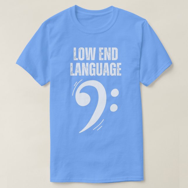 T-shirt Bass clef basse (Design devant)