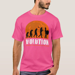 T-shirt Bass Drum Lover Chemise Drôle Evolution Humaine Ca