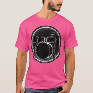 T-shirt Bass Drum Pour Bass Drummer Player Musicien Bass D