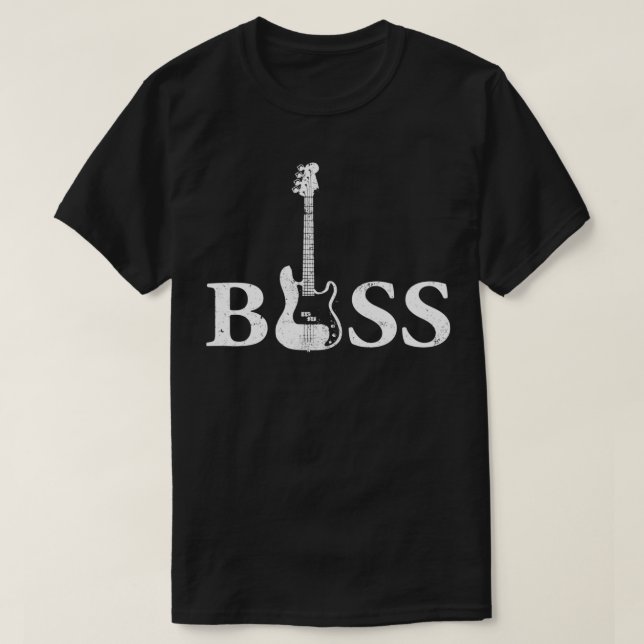 T-shirt Bass Fender Bass Player  (Design devant)