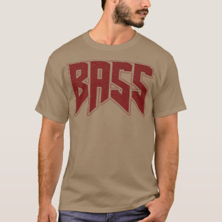 T-shirt Bass Guitar Player RockHeavy MetalGrunge