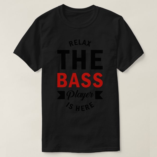T-shirt Bass Guitare (Design devant)