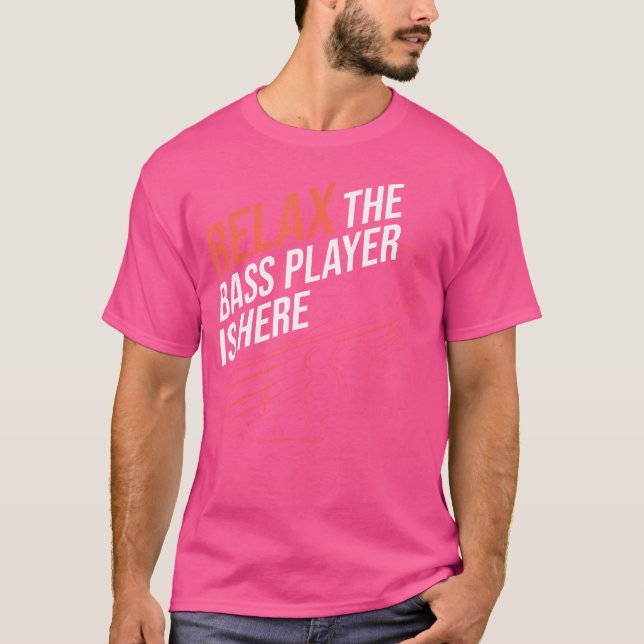 T-shirt Bass Guitare (Devant)