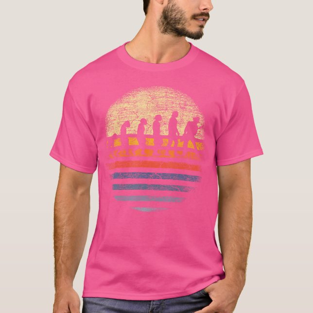 T-shirt Bass-Guitaristes Évolution Guitare Basse (Devant)