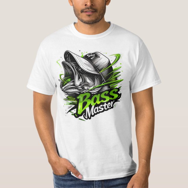T-shirt Bass Master- Mens Tee (Devant)