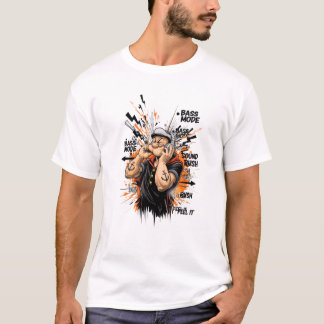 T-shirt Bass Mode On – Amateur de Musique