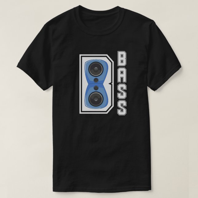 T-shirt Bass Music (Design devant)