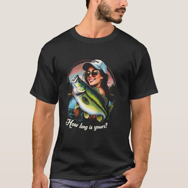 T-shirt Bass pêche femmes tee perche poisson conception Co (Devant)