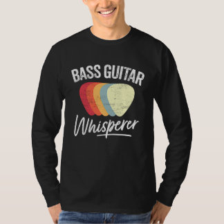 T-shirt Bass Player Bass Guitar Whisperer Electric Bass