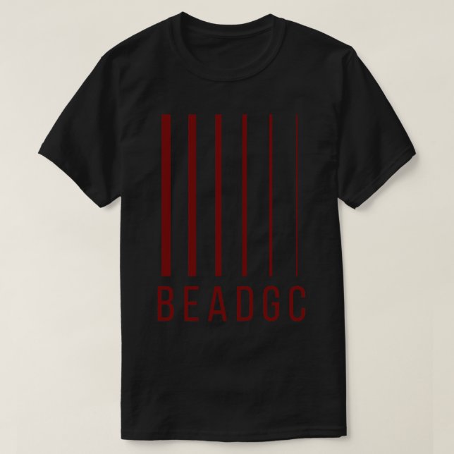 T-shirt Bass Player Cadeau BEADGC 6 String Bass Guitare 1 (Design devant)