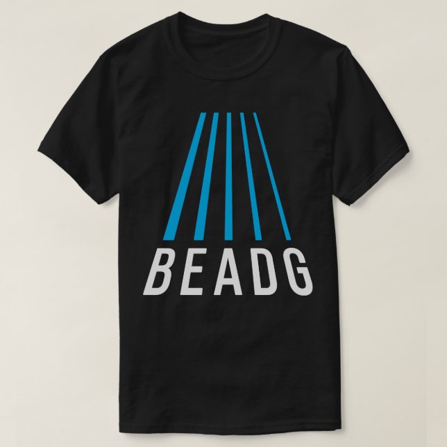 T-shirt Bass Player Gift BEADG 5 String Bass Guitar Perspe (Design devant)