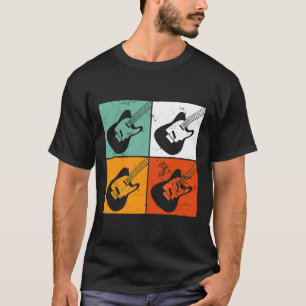 T-shirt Bass Player Men For Bass Guitar Player Baid T00
