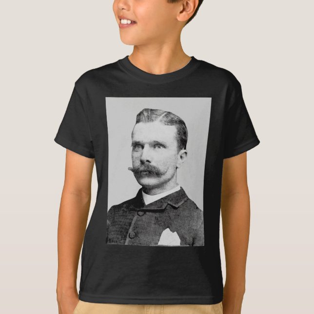 T-shirt Bass ~ Sam Western Outlaw Train Robot (Devant)