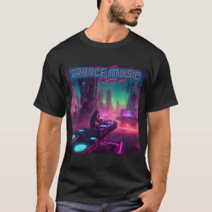 T-shirt Bass Techno Trance Raves DJ Graphic - Vibes Futur