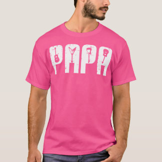 T-shirt Basse Acoustique Électrique Papa Daddy Hommes