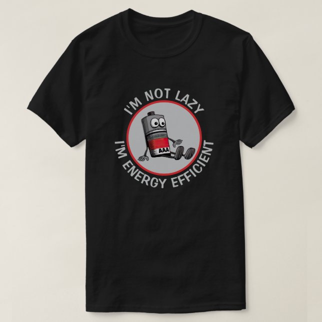 T-shirt Basse Batterie amusante (Design devant)