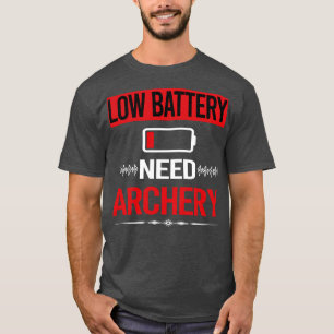T-shirt Basse Batterie Archer Archer Flèches Flèches Flèch