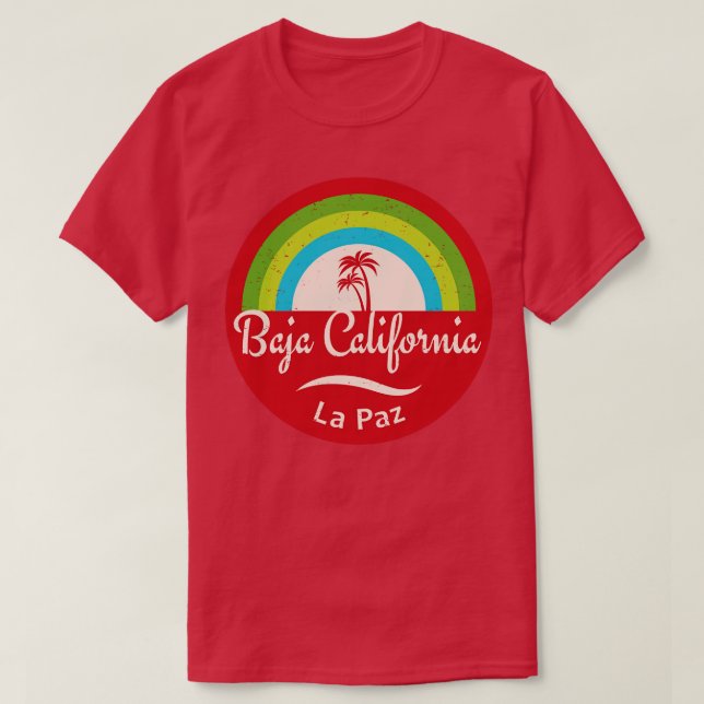 T-shirt Basse Californie Mexique (Design devant)