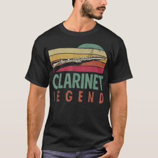 T-shirt Basse Clarinet Clarinetist Joueur Clarinet Clarine