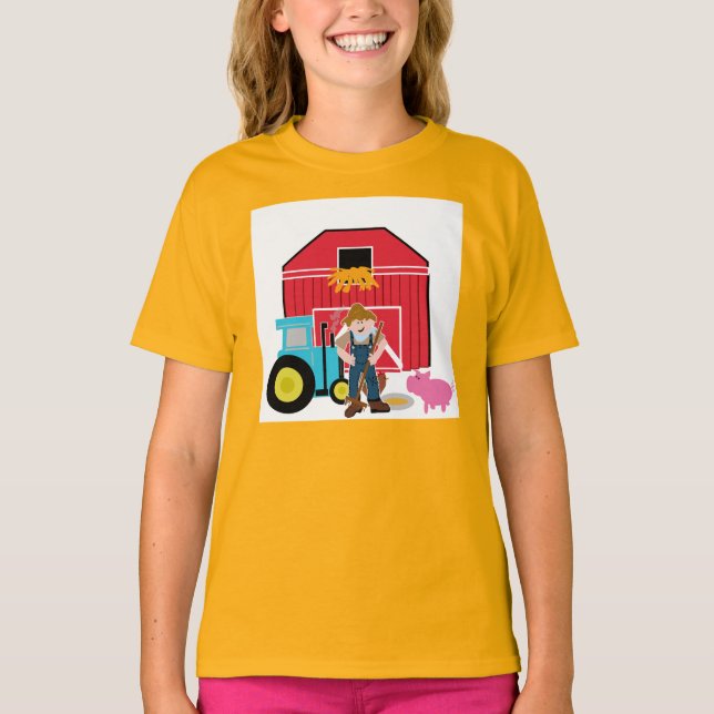 T-shirt Basse cour (Devant)
