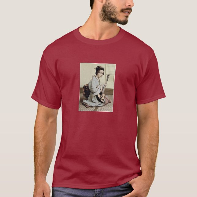 T-shirt basse de geisha (Devant)