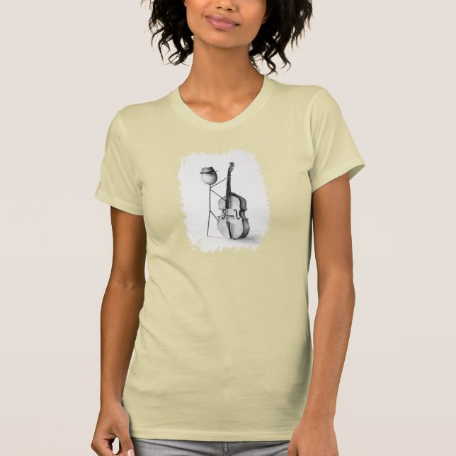 T-shirt Basse de Stickman - T de la femme (Devant)