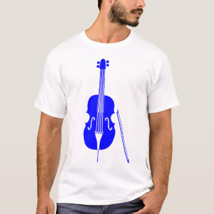 T-shirt Basse double - Bleu