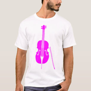 T-shirt Basse double - Magenta