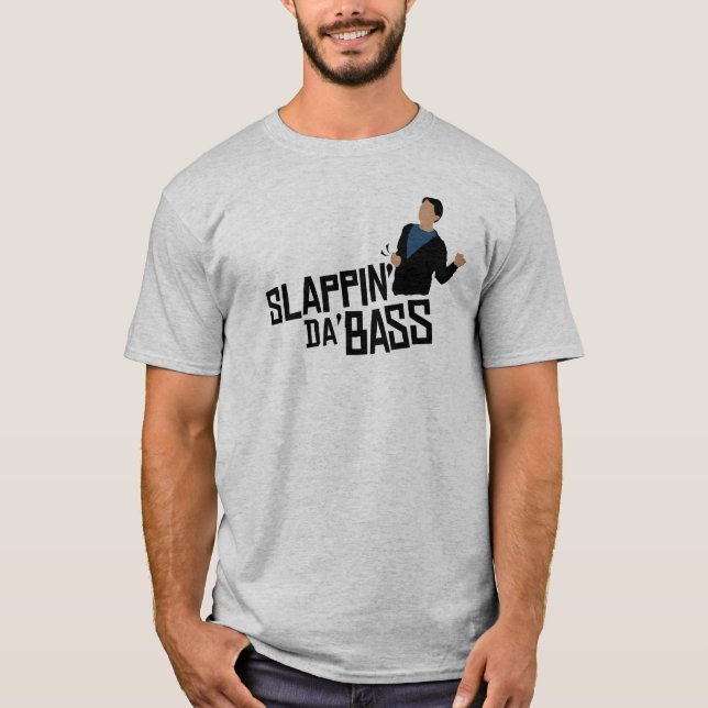 T-shirt basse du DA de slappin (Devant)