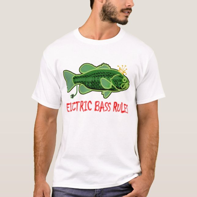 T-shirt BASSE électrique (Devant)
