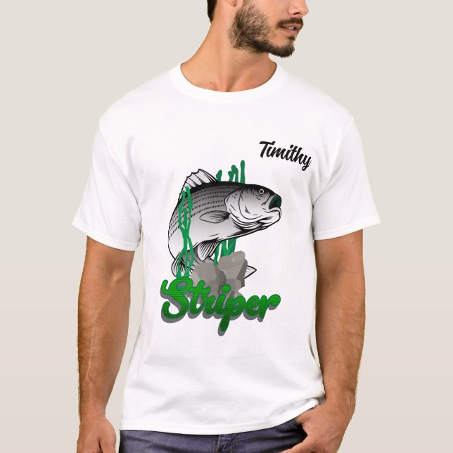 T-shirt Basse Étalée Le Roi D'Eau Douce Des Combattants (Devant)
