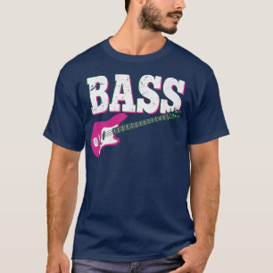 T-shirt Basse Guitare Basse Guitariste Guitare Musik Rock 